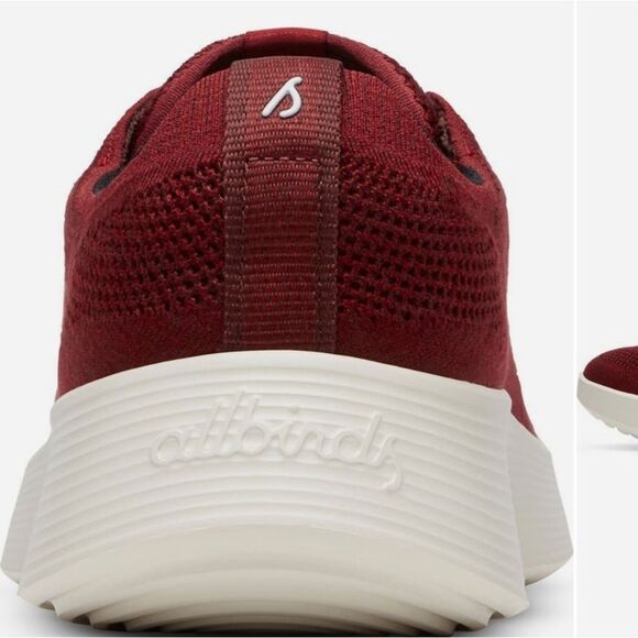 Allbirds burgundy Hi-Top Wool Runners Sneaker 0520 NV1 WRUM  Allbirds Women\'s Burgundy Knit Sneakers